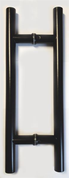 JUEGO TIRADOR DOBLE REF. 811-25 BRILLO/SATINADO/NEGRO