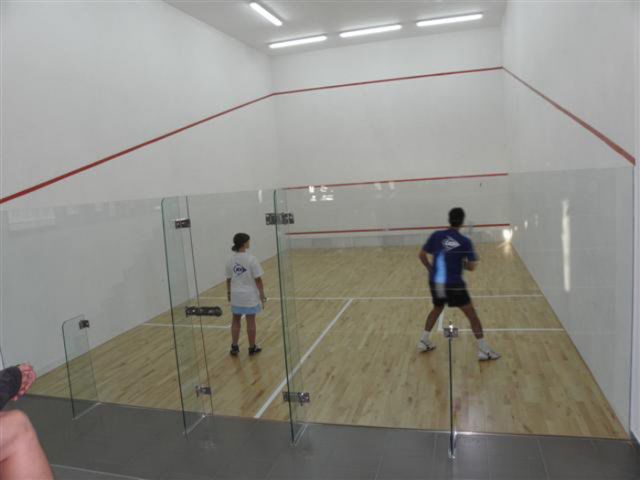 0 PISTA COMPLETA DE SQUASH